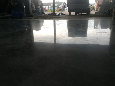 Poliruotos betoninės grindys