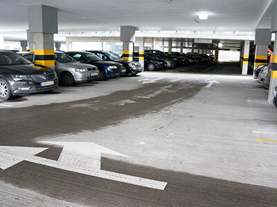Betoninių parkingo grindų apsauga