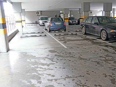 Betoninių parkingo grindų apsauga nuo erozijos