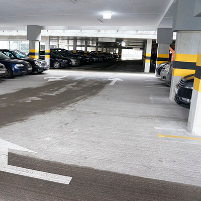 Automobilių parkingo betonavimas